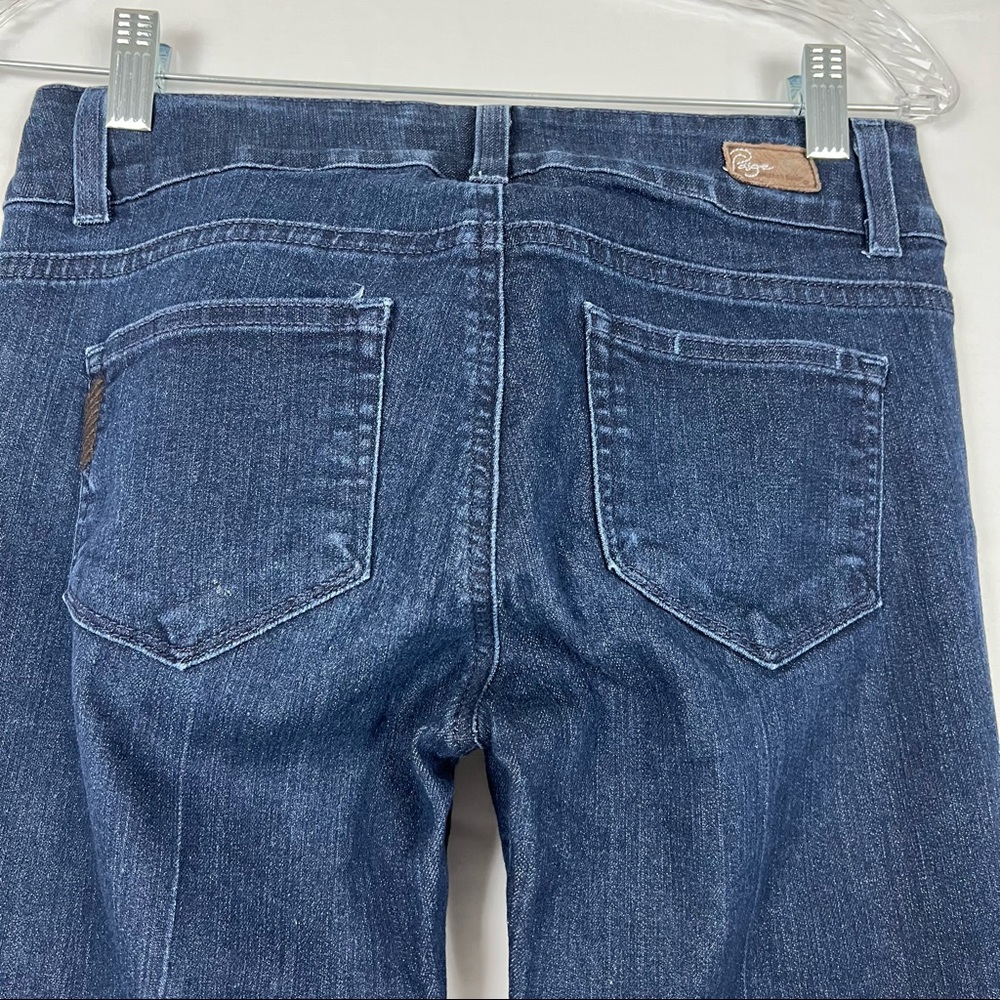 PAIGE • H.H Boot Dark Wash Jeans Size 26 - Picture 5 of 12